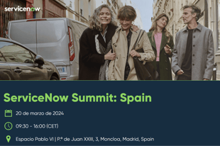 ServiceNow Summit Spain